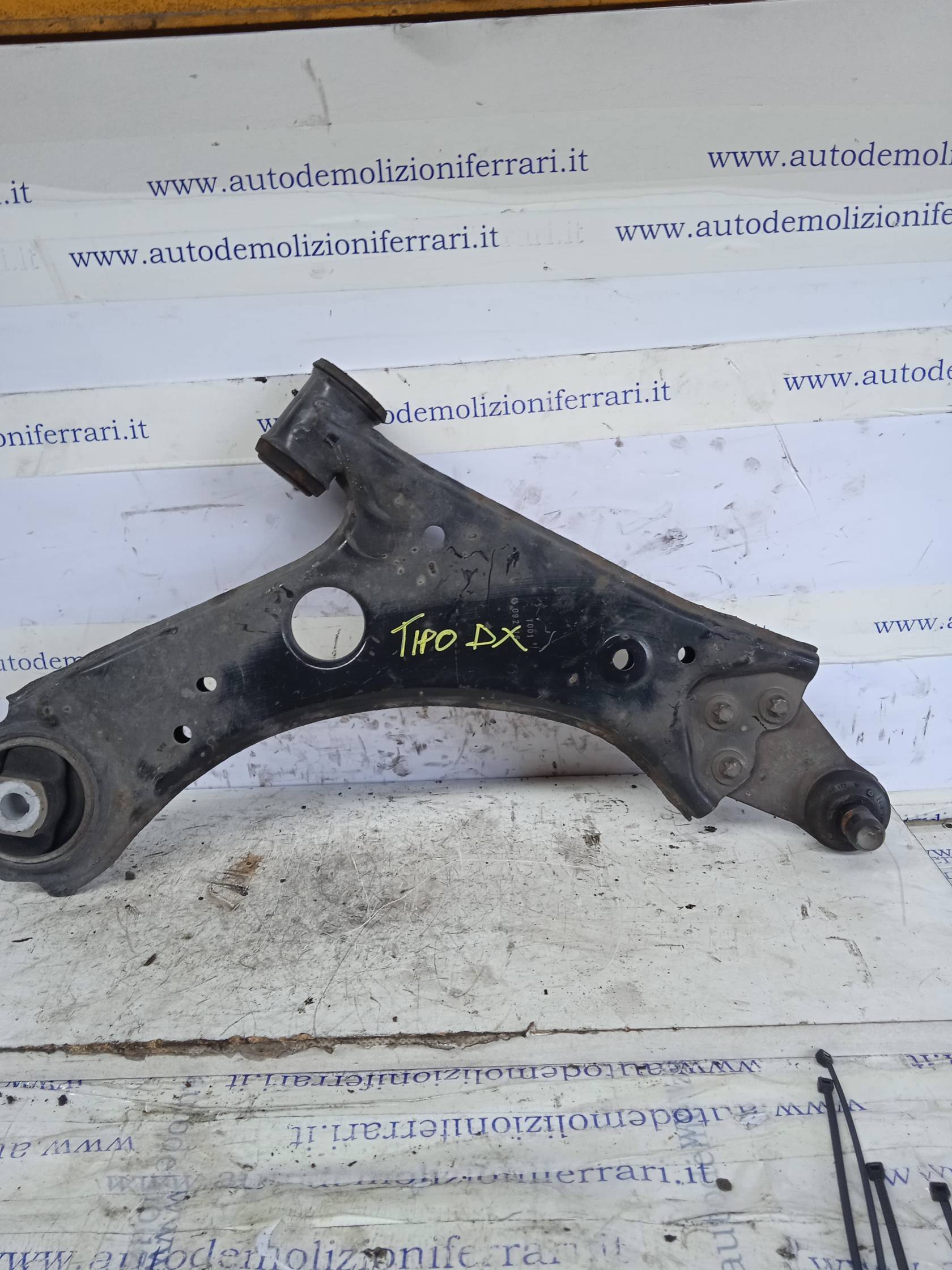 Braccio oscillante sosp. ant. dx.